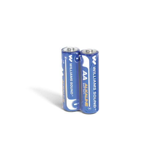 Williams Sound BAT 001-2 Two 1.5 Volt AA Battery, Alkaline