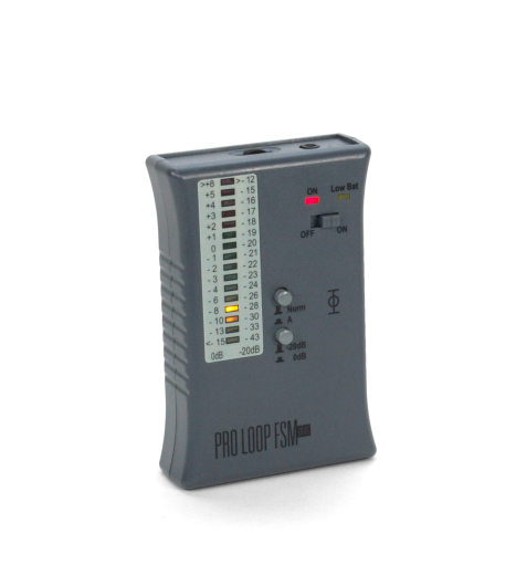 Williams AV PLM FSMP Field strength meter. Accurately measures the magnetic field strength of induction loop systems.