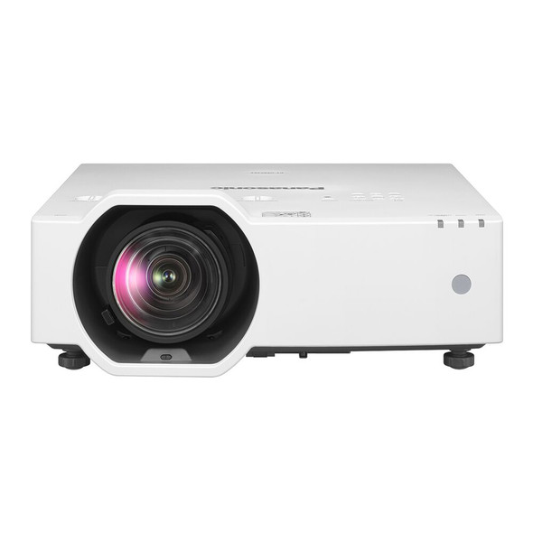 Panasonic Projectors  PT-VMZ7STU7 7,000 lm WUXGA Short Throw (0.8:1) Laser LCD Projector / Digital Link / 4K Signal Input, White Cabinet