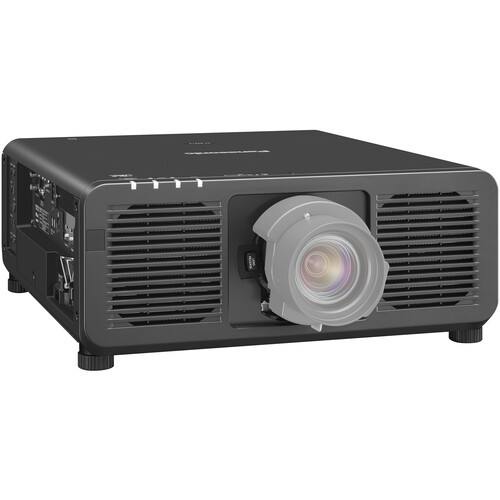 Panasonic Projectors  PT-REZ80LBU7 8000 Lumens DLP projector - no lens - LAN - black