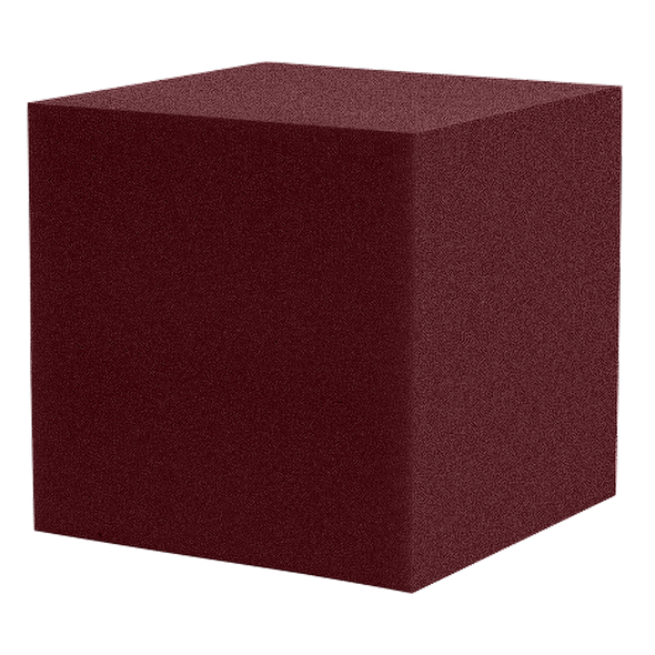 Auralex 12CUBEBUR 12 in CornerFill Cubes Burgundy