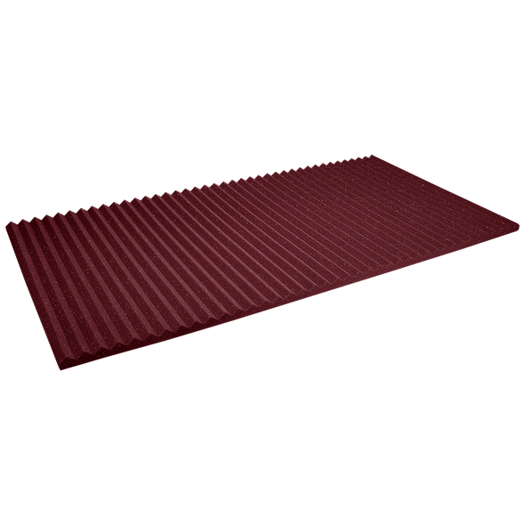 Auralex 1SF24BUR 1 in Studiofoam Wedge 2x4 20-pack Burgandy