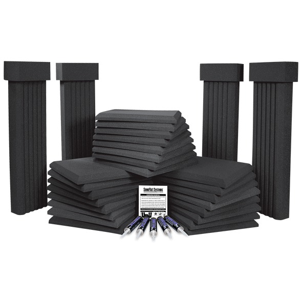 Auralex SFS112BUR SonoFlat 112 Kit Burgundy