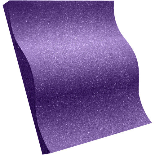 Auralex SFWAVE22CHA Studiofoam Wave panels, Charcoal 16qty 2in x 24in x 24in