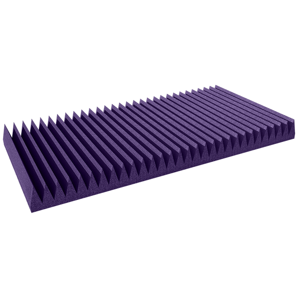 Auralex 4SF24PUR 4 in Studiofoam Wedge 2x4 6-pack Puple
