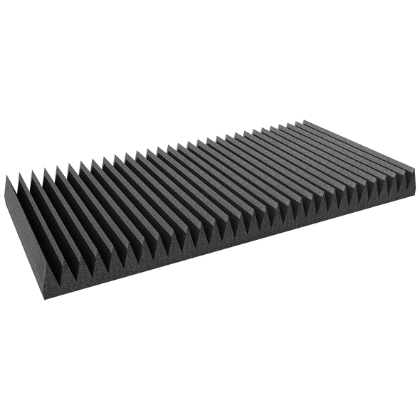 Auralex 4SF24CHA 4 in Studiofoam Wedge 2x4 6-pack Charcoal