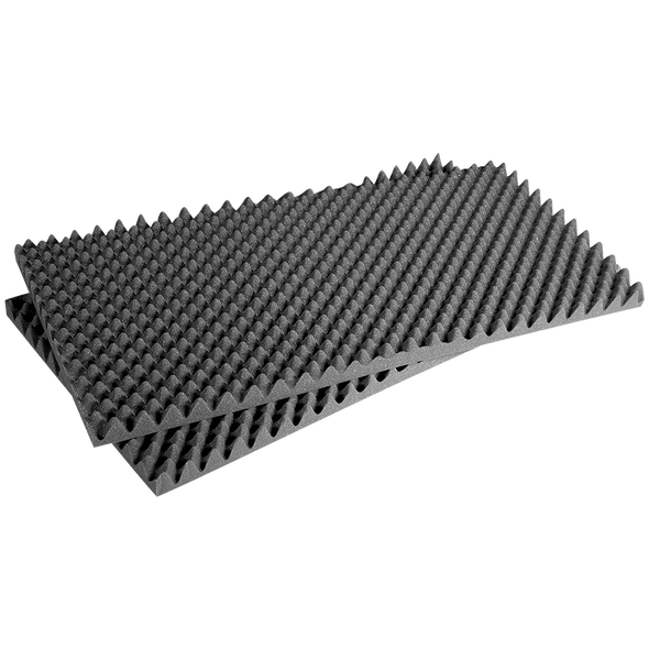 Auralex 2SONO24CHA 2 in Studiofoam SonoMatt 2x4 12-pack Charcoal