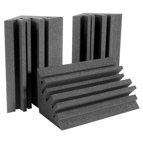 Auralex METROLENCHA MetroLENRD Bass Traps 8-pack Charcol