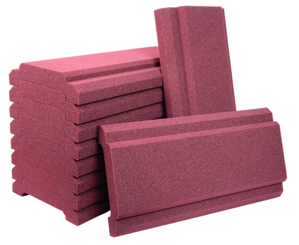 Auralex ROYALE12BUR-10PK WaveCave Royale