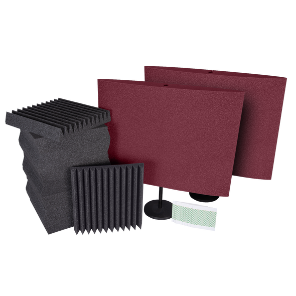 Auralex PODCAST-SKPLUS-BUR Podcast Plus Starter Kit