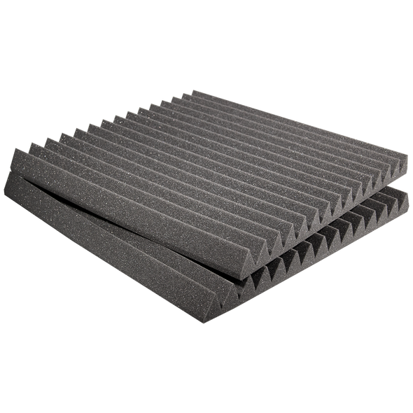 Auralex 2SF22CHA-HP 2 in Studiofoam Wedge 2x2 12-pack Charcoal
