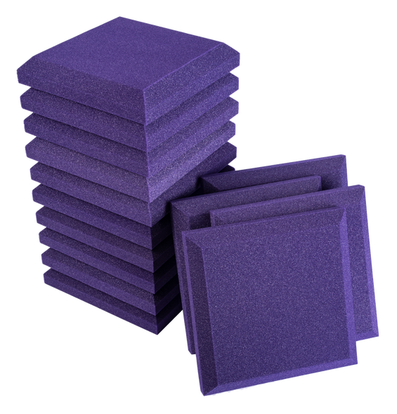 Auralex SFLAT1114CHA SonoFlat Panels 1x1 14-pack Charcoal