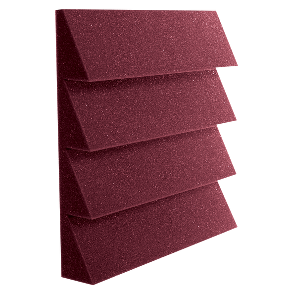Auralex DST114BUR24 Designers Series Treatment 114 panels 1x1 24-pack, Burgundy