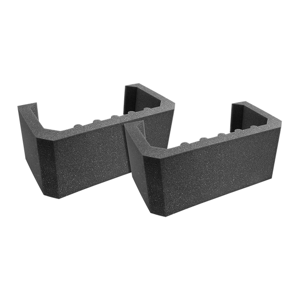 Auralex SCLRCHA SonoCollars and Spacers 4-pack Charcoal