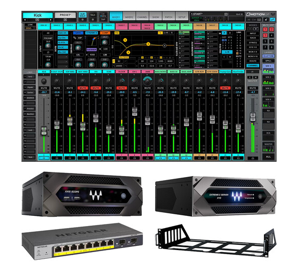 Waves CMBLV64CORESB LV1 64 Core Combo  2 RU Rack