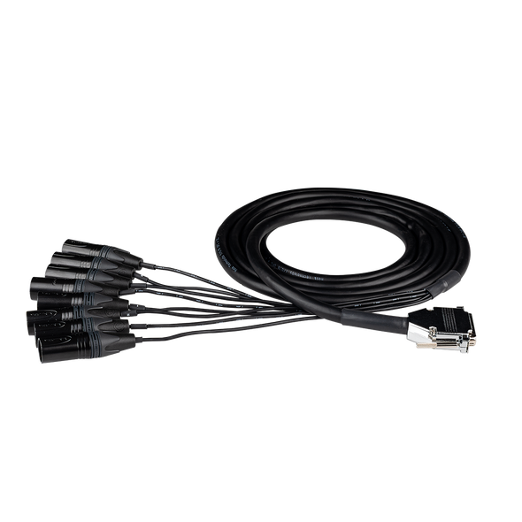 Hosa DBM-504 EDGE DB25 to NeutrikXLRM Snake - 4M
