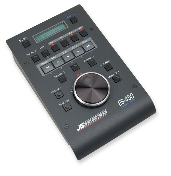 JL Cooper ES-450J-RS422 Universal Jog/Shuttle Remote Blackmagic Hyperdeck AJA KI Pro