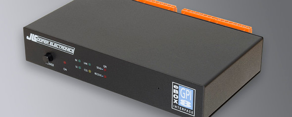 JL Cooper eBox GPI8 Ethernet/GPI Interface - 8 Opto-Isolated Inputs/8 Relay Outputs