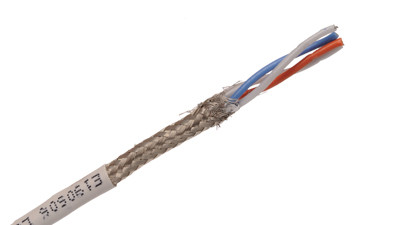 Liberty Cable 24-2P-P485-WHT White OEM Lighting DMX-512 Control and Data 24 AWG 2 pair cable, 1000 ft