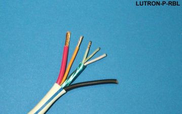 Liberty Cable LUTRON-P-RBL White OEM systems lighting control for Lutron Universal Control GRX-PCBL-46L equal plenum cable