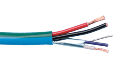 Liberty Cable LUTRON-P-EBC Clear OEM systems lighting control for Lutron EcoSystems BUS plenum cable