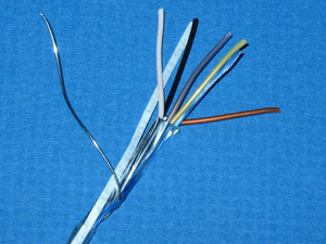 Liberty Cable LUTRON-P-ESC Clear OEM systems lighting control for Lutron EcoSystems Sensor plenum cable