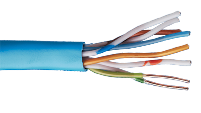 Liberty Cable TRUPHASE-P Black No Skew UTP RGB Video 23 AWG 4 pair U/UTP plenum cable