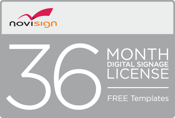 Liberty Cable NOVI36 Novisign Digital Signage 36 Month License