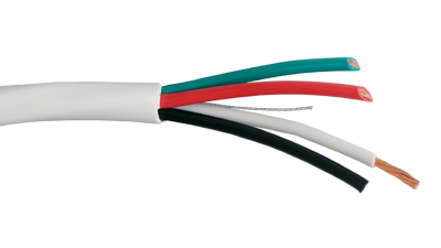 Liberty Cable 16-4C-EX+-GRN Green EXTRAFLEX 16 AWG 4 conductor heavy duty speaker cable