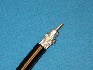 Liberty Cable RG6-BC-CATV-DB Black RG6 bare copper dual shielded coaxial outside plant cable swept to 3.0 GHz