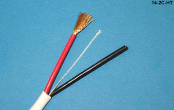 Liberty Cable 14-2C-HT White HomeTrax Economy 14 AWG 2 conductor speaker cable