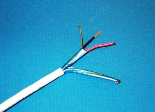 Liberty Cable 22-2P-PINDSH-WHT White Commercial grade general purpose 22 AWG 2 pair plenum individually shielded cable