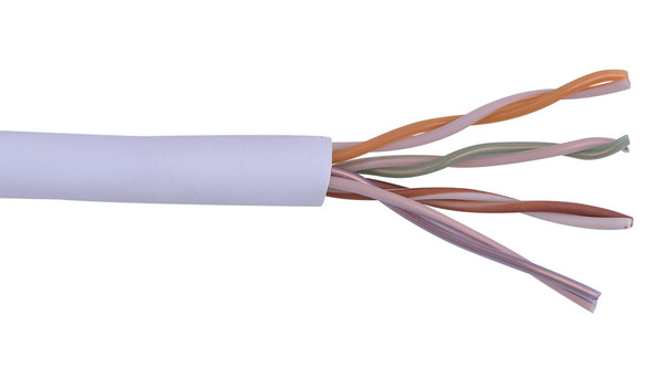 Liberty Cable 24-4P-P-L5-EN-ORG-BX Orange Category 5e U/UTP EN series 24 AWG 4 pair unshielded cable
