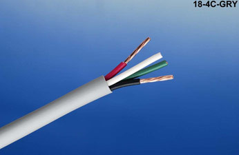 Liberty Cable 18-4C-GRY-BX COMMERCIAL 18/4 CMR GRAY