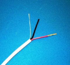 Liberty Cable 16-2C-P-WHT White Commercial grade general purpose 16 AWG 2 conductor plenum cable