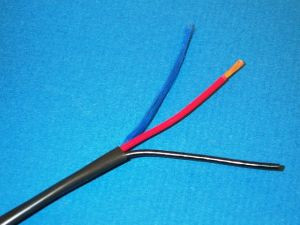 Liberty Cable 16-2C-BLK Black Commercial grade general purpose 16 AWG 2 conductor cable