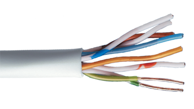 Liberty Cable 24-4P-L6-EN-YEL Yellow Category 6 U/UTP EN series 23 AWG 4 pair unshielded cable