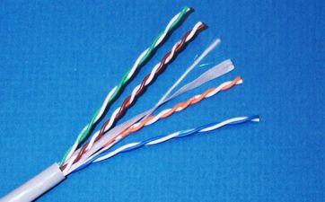 Liberty Cable 24-4P-L6-EN-GRY Grey Category 6 U/UTP EN series 23 AWG 4 pair unshielded cable