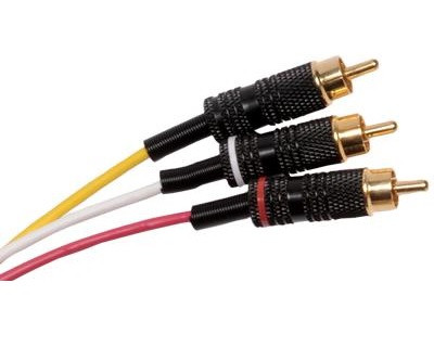 Liberty Cable D-AV3RCAM-M-35 35 ft manufactured Plenum rated Audio/Video Triplex RCA cable