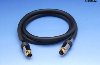 Liberty Cable E-SVM-M-35 35 ft Premium Molded S-Video Mini-Din cable