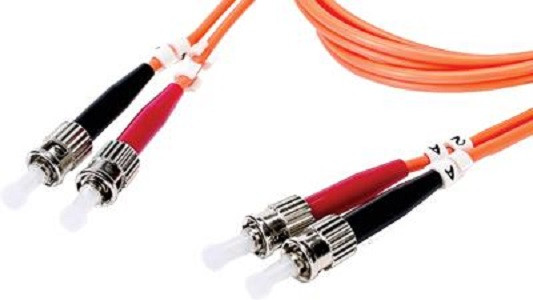 Liberty Cable DMM6STST-010M 32.8 ft Duplex Fiber Optic Patch cable OM1 Standard Multimode ST-ST