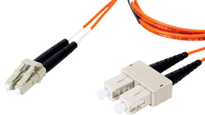 Liberty Cable DMM5LCSC-002M 6.56 ft Duplex Fiber Optic Patch cable OM2 Standard Multimode LC-SC