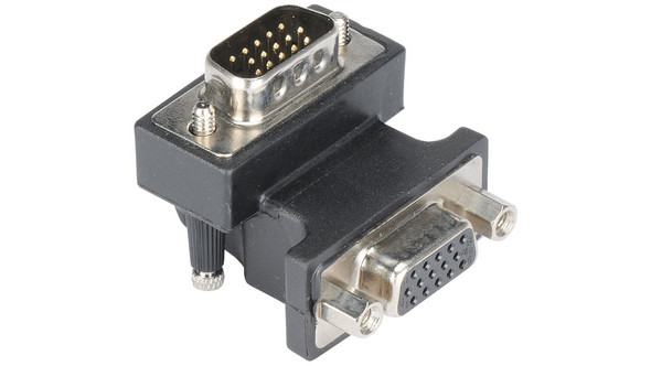 Liberty Cable VGA90U Liberty VGA 90 degree Coupler and Adapter in-line format
