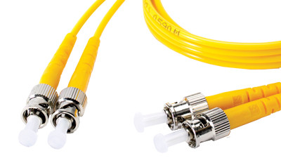 Liberty Cable DSMSTST-002M 6.56 ft Duplex Fiber Optic Patch cable OS1 Single Mode ST-ST