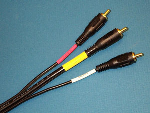 Liberty Cable Z100AV6FT 6 ft Z100 Triplex RCA Audio/Video cable