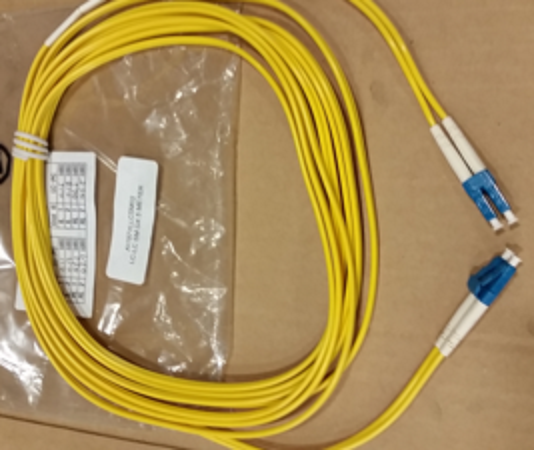 Liberty Cable AI394YLLC/SCSM02 32.8 ft Duplex Fiber Optic Patch cable OS1 Single Mode LC-LC