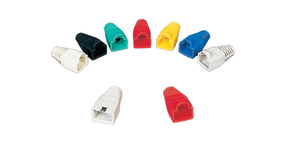 Liberty Cable BOOT-S-RD LAN/RJ45 Snag Free Connector Strain Relief Boots