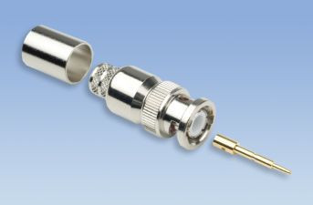 Liberty Cable 112563 BNC Crimp Plug for RG8 non-plenum solid cable