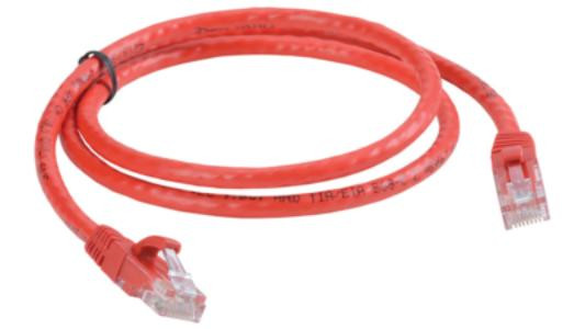 Liberty Cable PC6B010RD 10 ft LAN Solutions Category 6 U/UTP pre-made patch cable