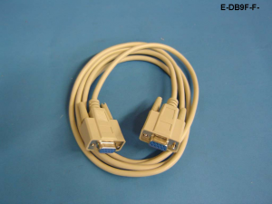 Liberty Cable E-DB9F-F-6 6 ft Economy Molded D-SUB RS-232 and Control cable